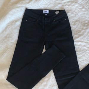 Black denim size 28 PAIGE jeans.